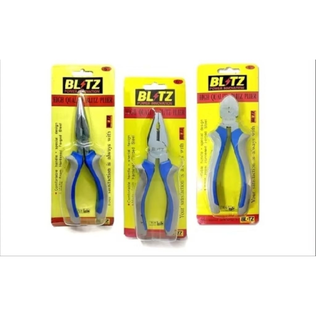 TANG KOMBINASI BLITZ / TANG KOMBINASI 6" / TANG KOMBINASI 6 INCH ORIGINAL / TANG KOMBINASI 6 INCH