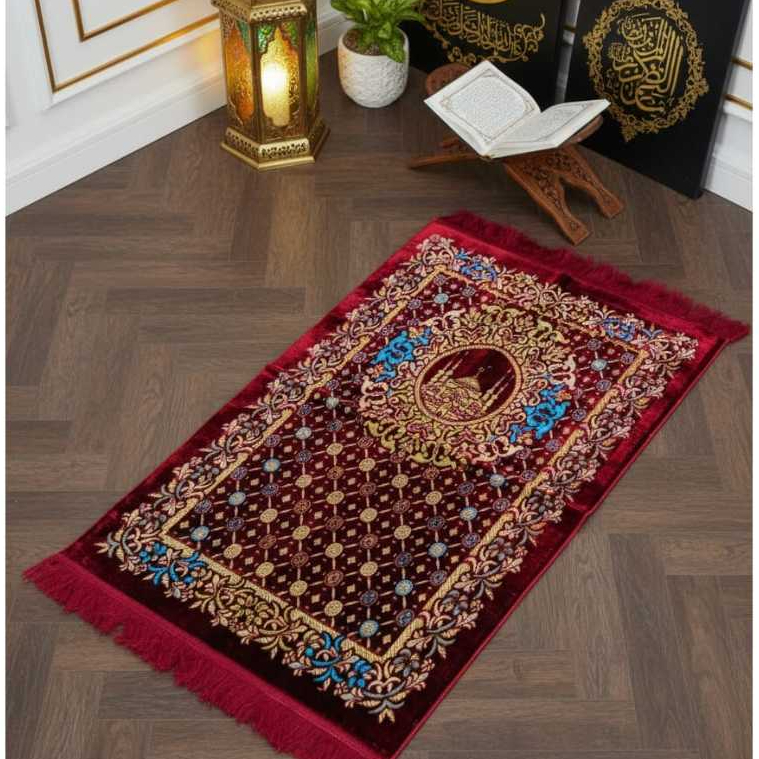 (GROSIR) SAJADAH BLUDRU ASAAJID WARNA SAJADAH DEWASA