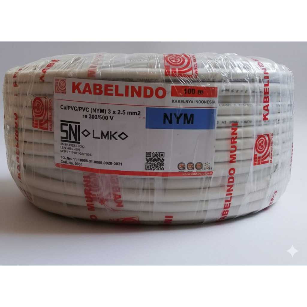 KABELINDO 3X2.5 NYM 100 M