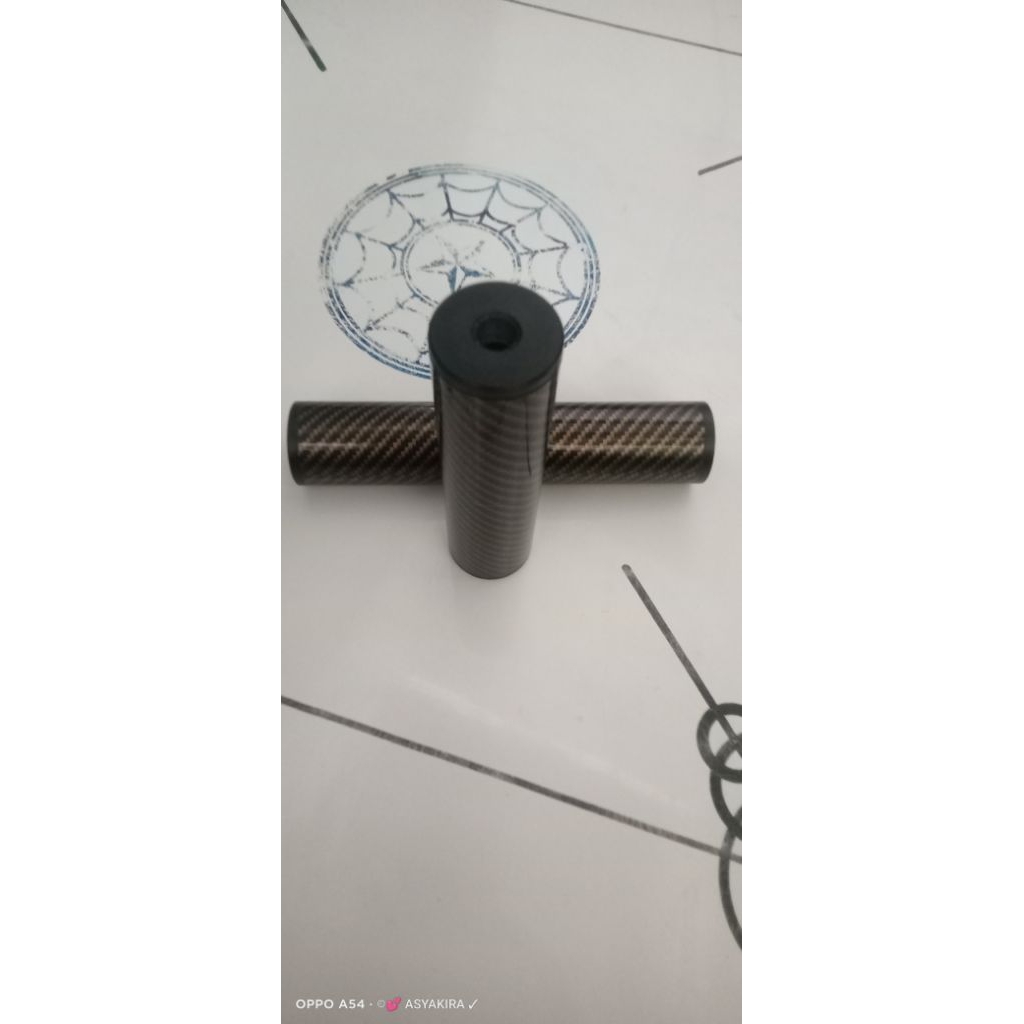 perdam dural custom carbon od 38 panjang 15cm