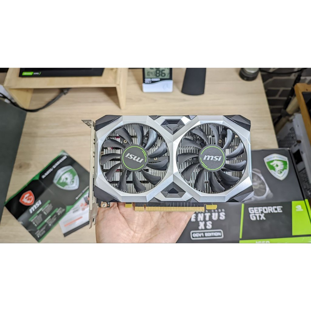 MSI GTX 1650 VENTUS XS OCV1 4GD5 Non Pin Power LikeNew Istimewa