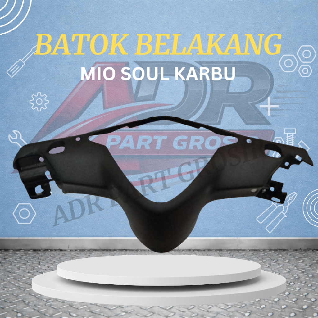 Batok Kepala Belakang Mio Soul Karbu Batok Belakang Mio soul karbu merek Narita