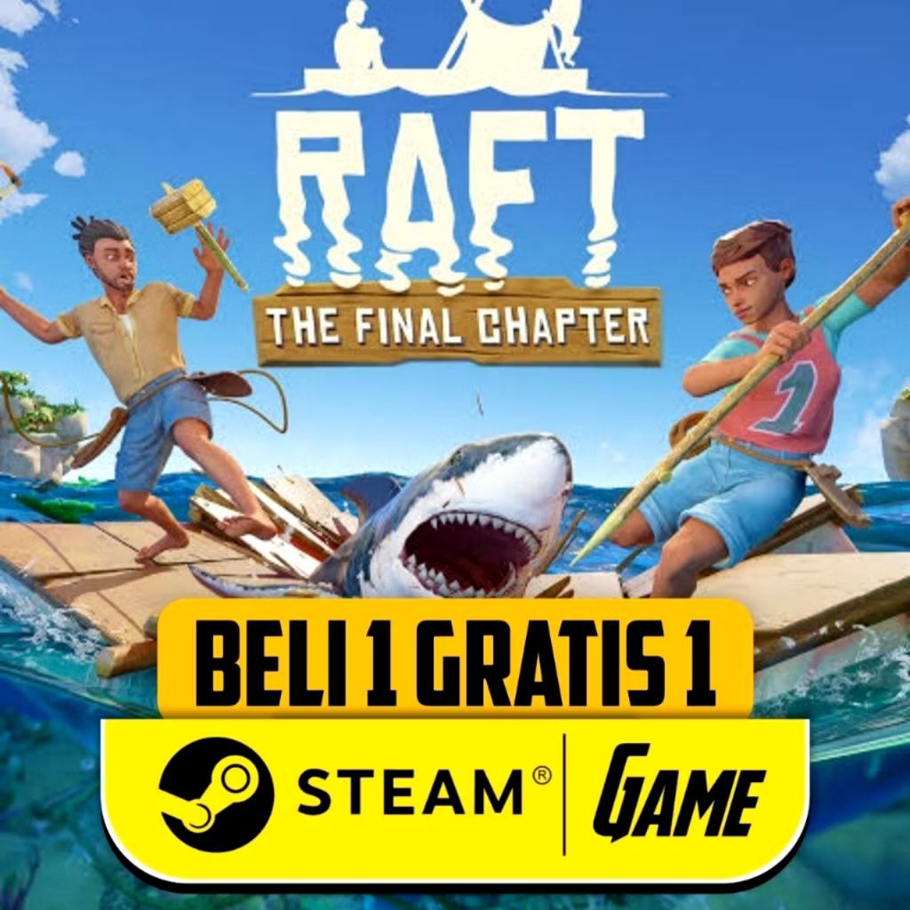 RAFT GAME ORIGINAL STEAM PC/LAPTOP