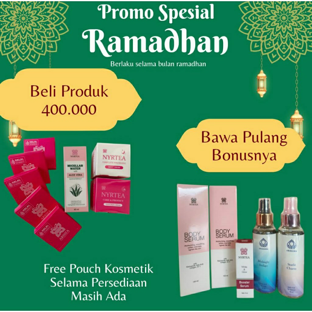 Paket Skincare PROMO RAMADHAN NYRTEA