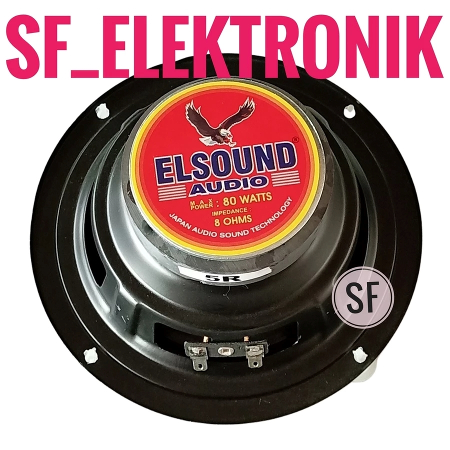 Speaker 5 Inch Merk Elsound Woofer