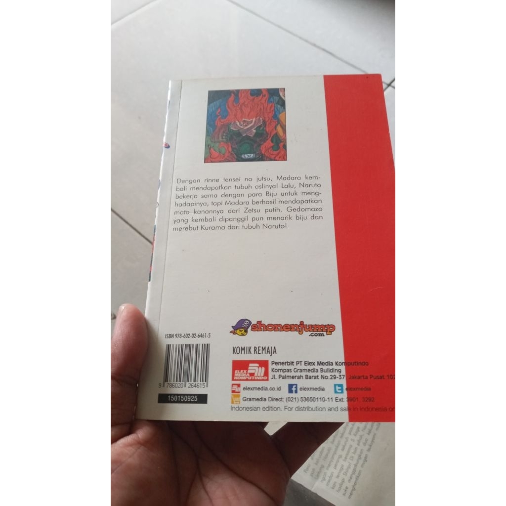 komik naruto vol69likenew