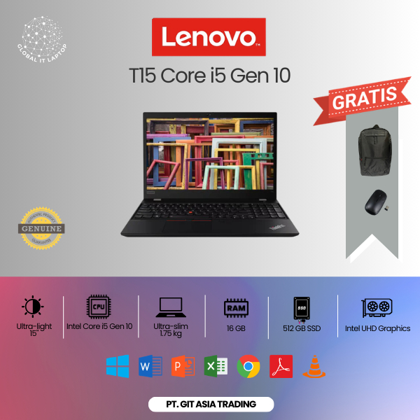 LENOVO THINKPAD T15 CORE i5 GEN 10