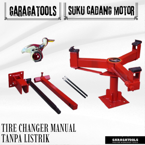 Alat Buka Pasang Ban Motor Manual Tire Changer Alat Pembuka Ban Motor Manual Duduk