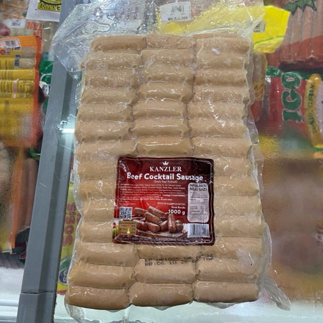 KANZLER SOSIS BEEF COCKTAIL 1Kg