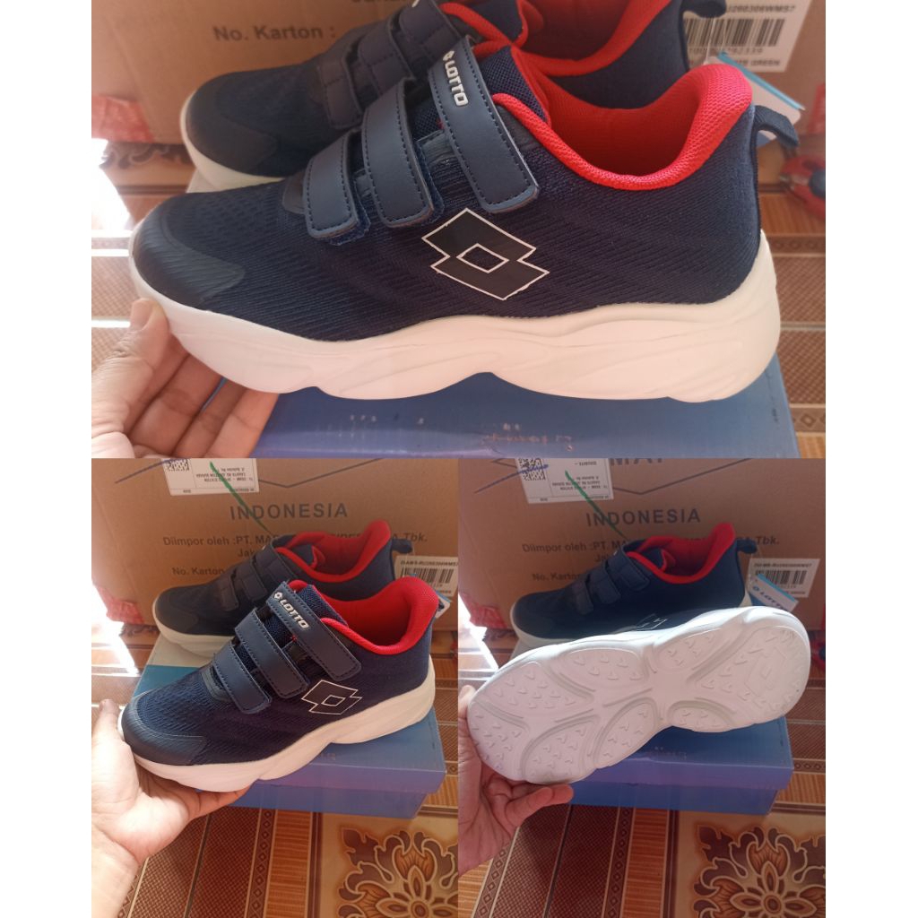 Sepatu Lotto Anak Unisex Original
