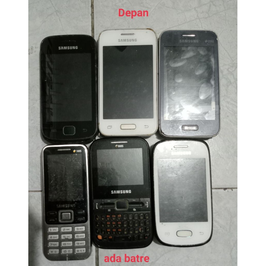 Borongan 6 hp Samsung lawas rusak/ mati