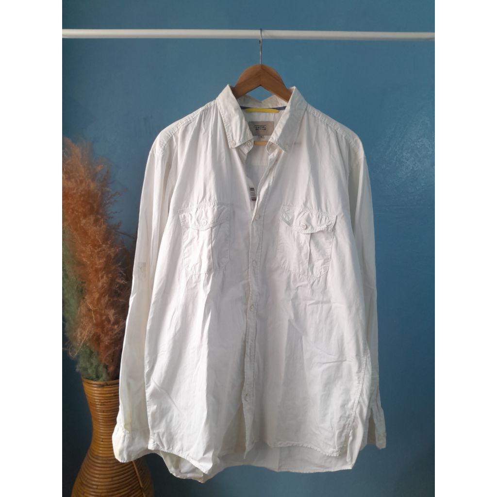 Kemeja Outdoor Putih Camel Active