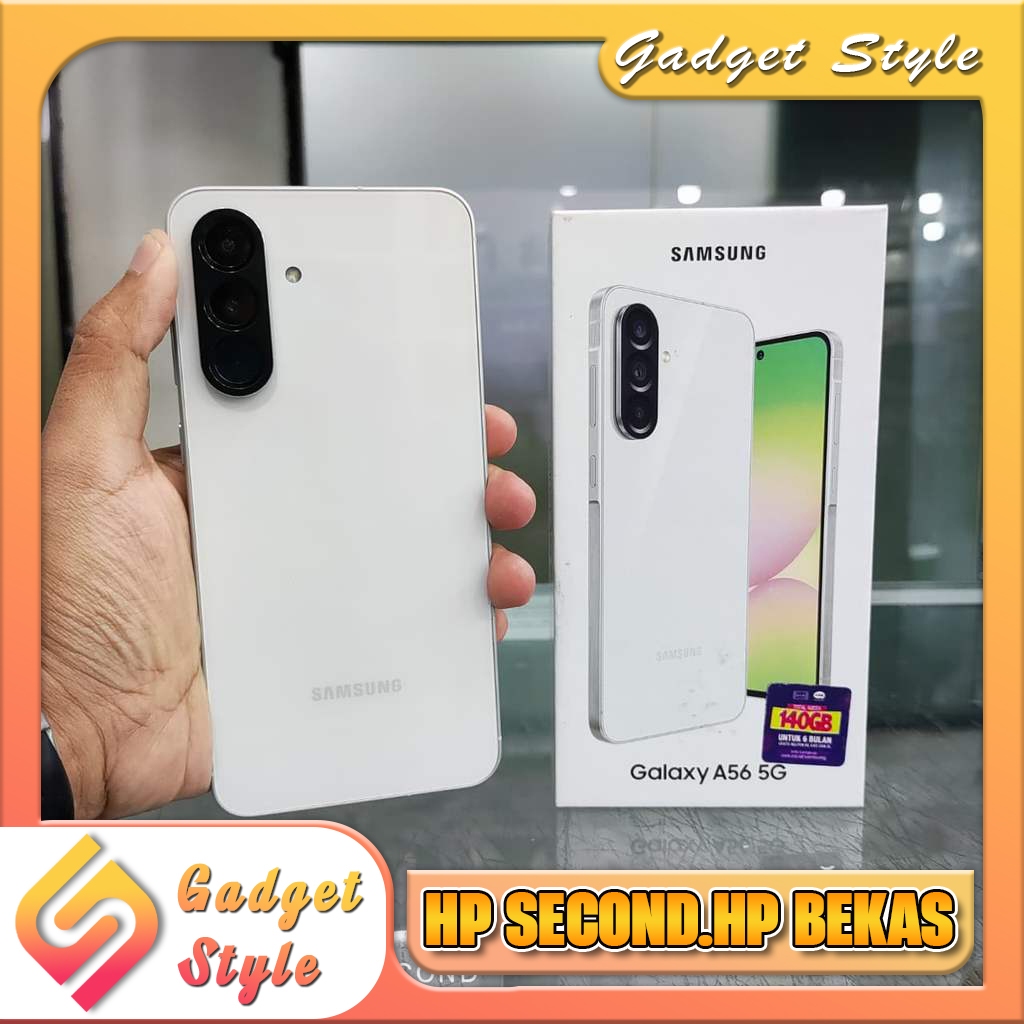 Samsung A56 5G Ram 8/256GB | Ram 12/256GB Second Resmi Gadget Style Store