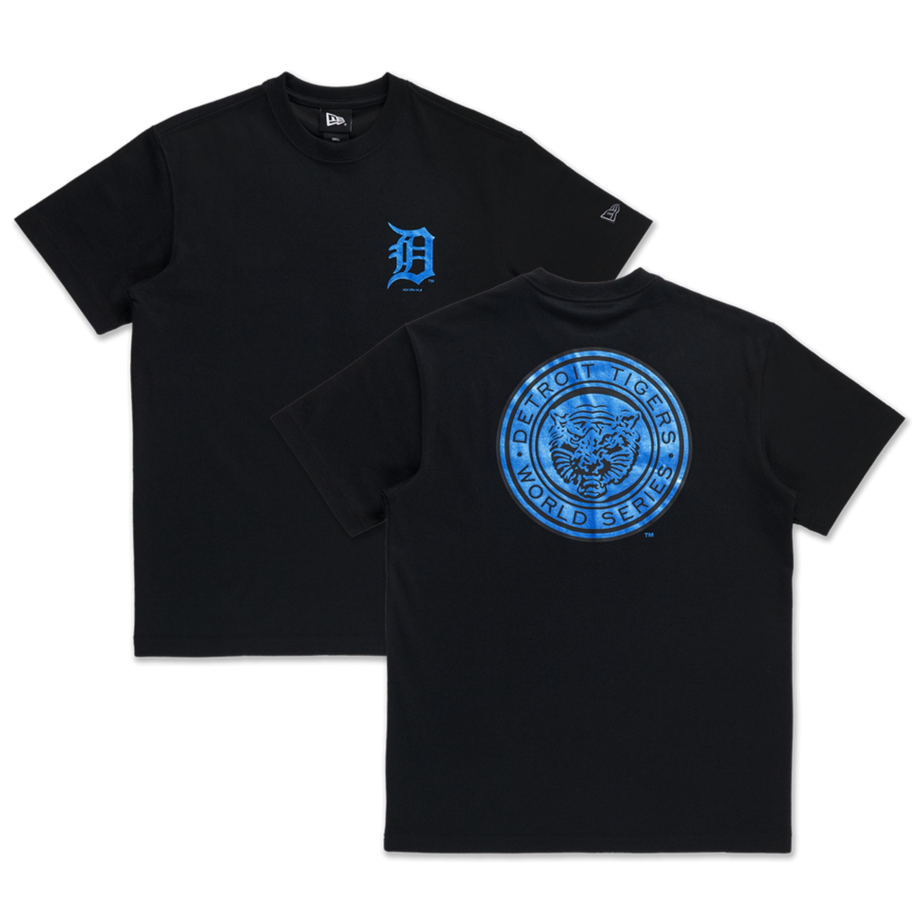 T-Shirt New Era Cap Detroit Tigers Metallic Pack Original