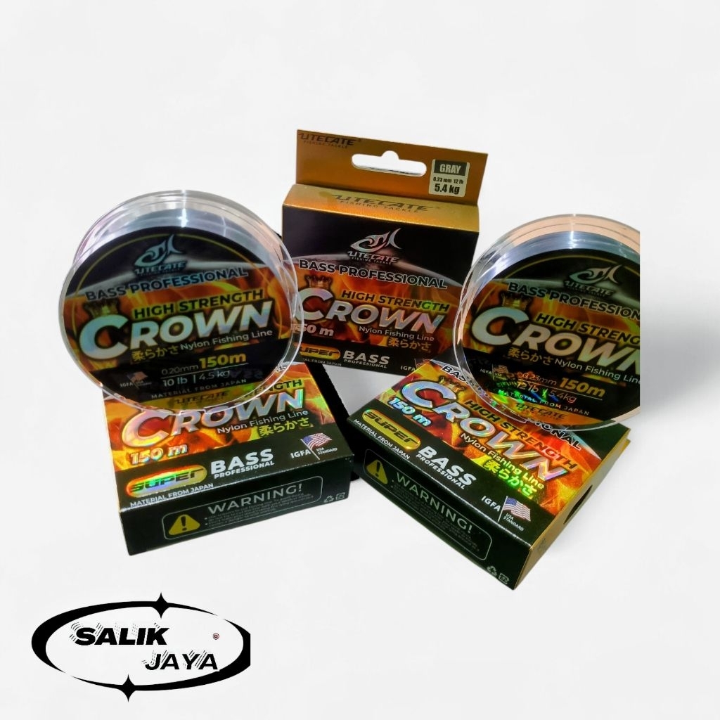 senar pancing crown termurah |senar pancing