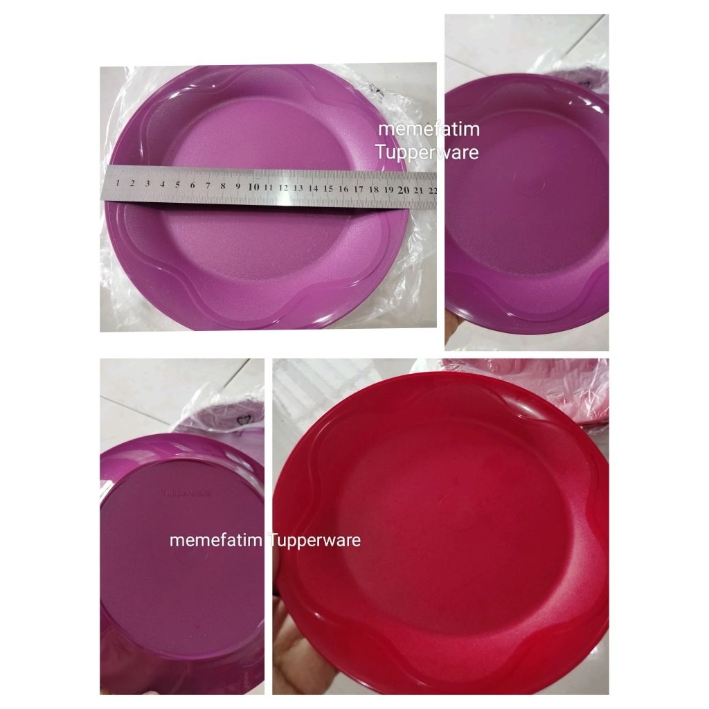 OH plate Tupperware 1pc
