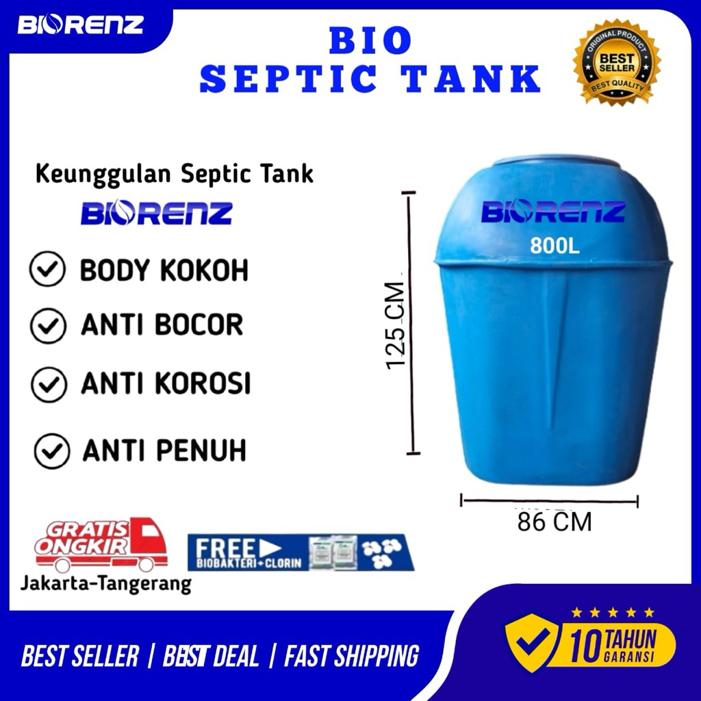 SepticTank,BioTech,BioFill,BioTank,BioRenz 800L