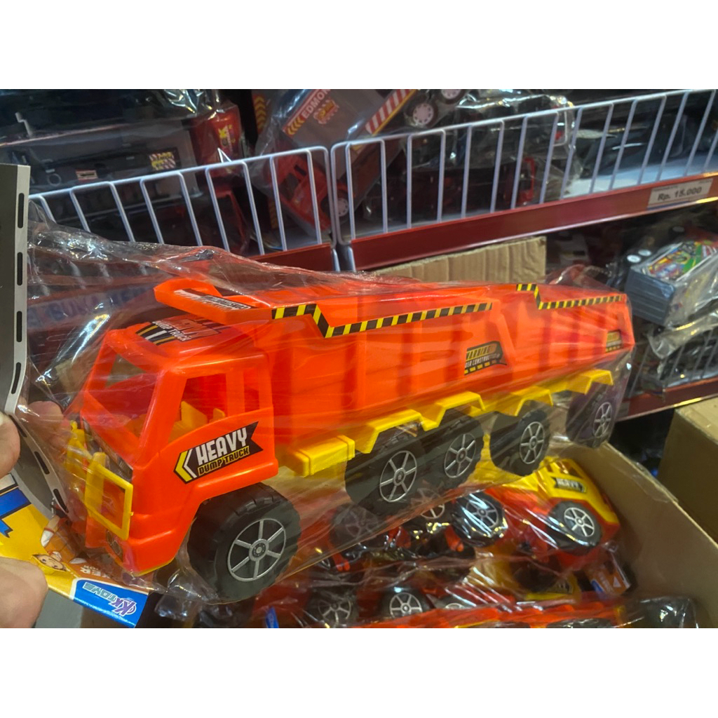 Mainan Truk Gandeng Tronton - Mainan Anak Truk Gandeng