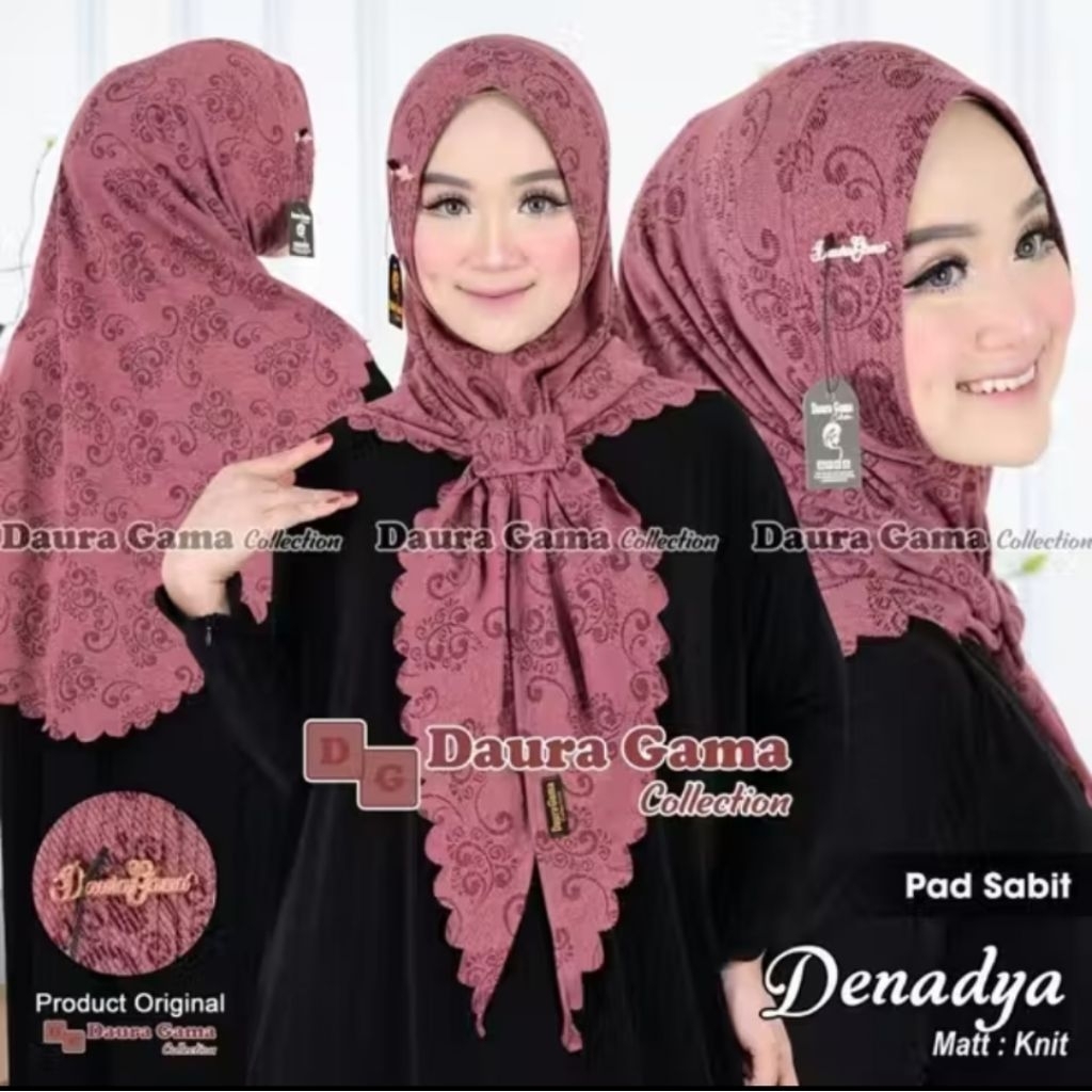 Denadya,deswita,Wiga, Elga, Rosidha,Wigan,Kamelia,jersey knit/segitiga instan Gesper ori Dauragama