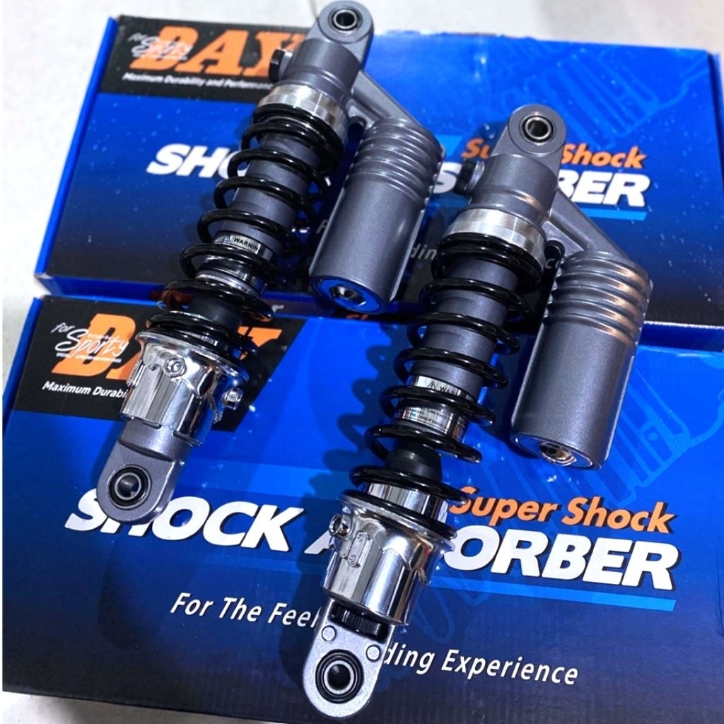SHOCK BELAKANG ZEPHYR DAY 550 UK 32 DETAIL ORIGINAL DOUBEL KLIK SHOCKBREAKER SKOK ZIHPYR 320MM