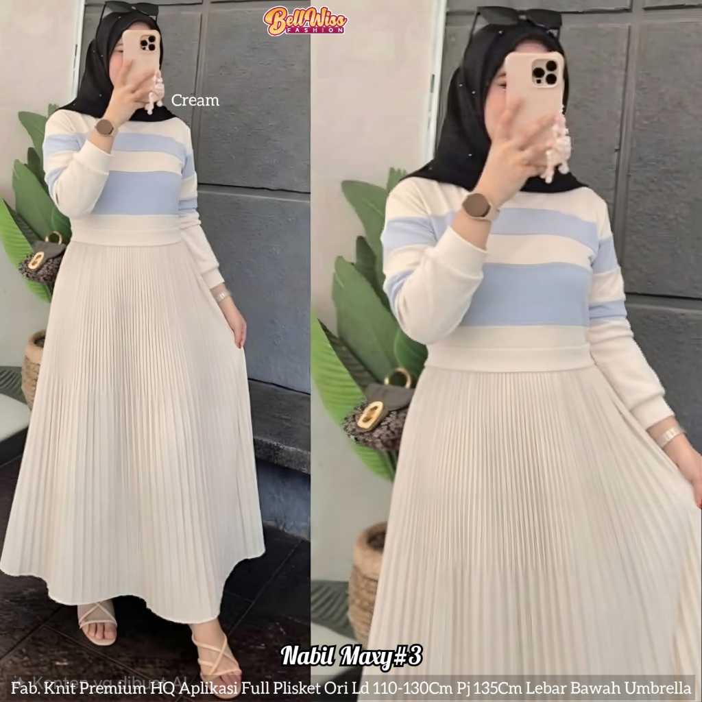 Gamis Lebaran Wanita Terbaru 2026 Baju Pengajian Ibu Pernikahan Set Gamiss Hijab Dres Brokat Muslima