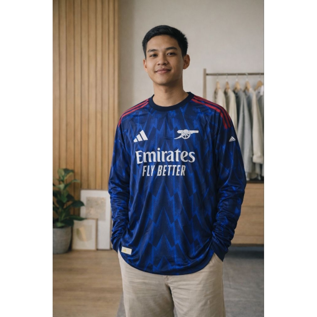 Jersey Bola Arsenal Away Longsleeve Player Issue SSS++ Quality