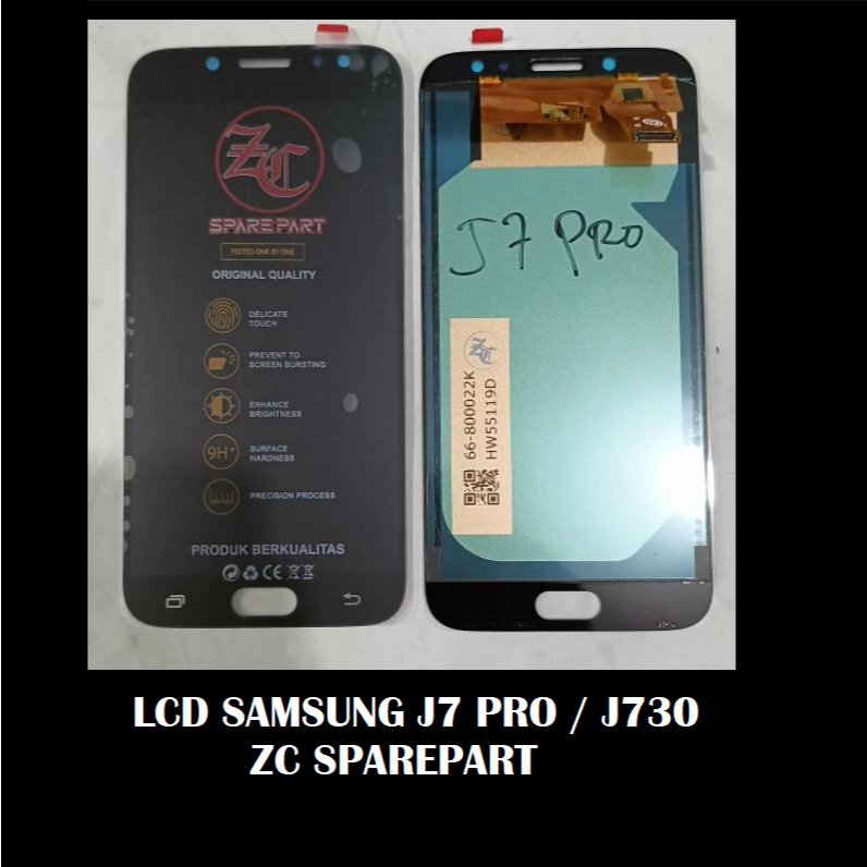 LCD + Touchscreen Samsung J7 Pro / J730 ZC Sparepart