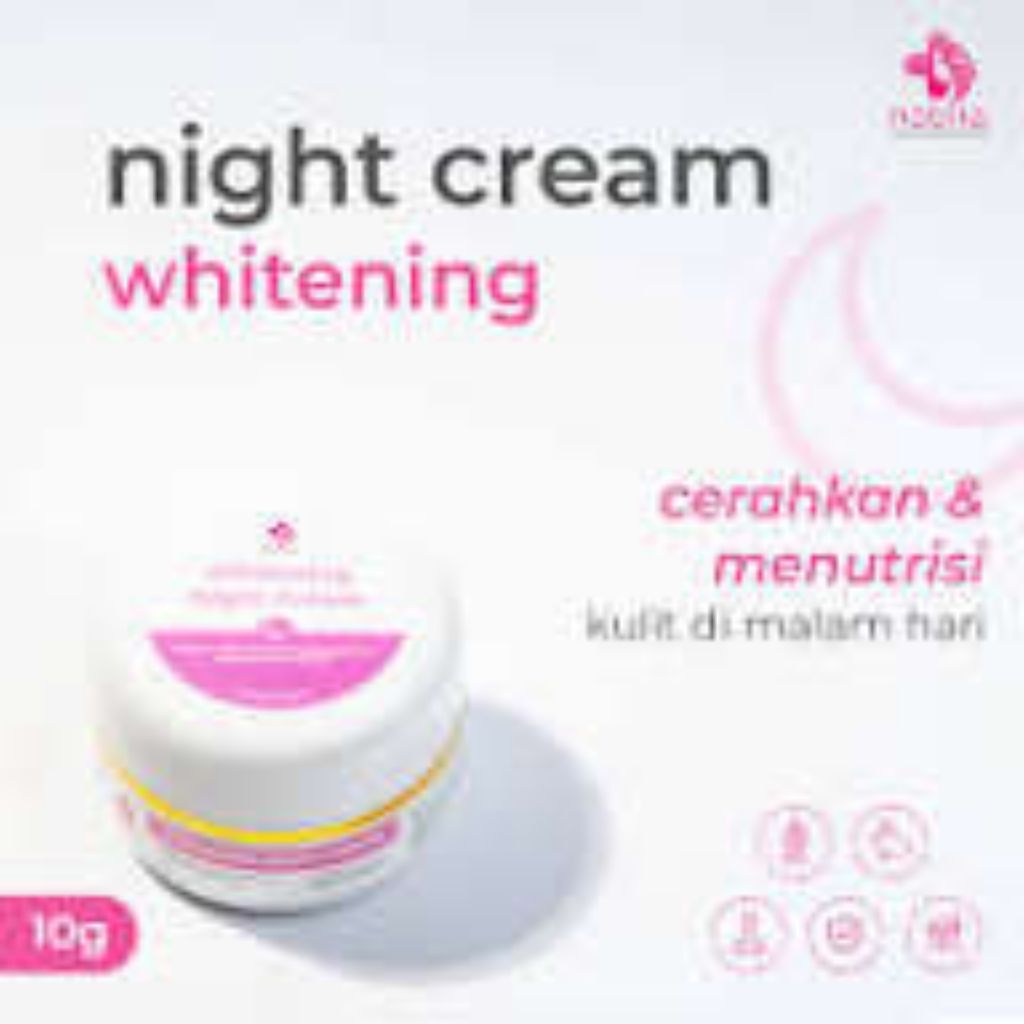 Nabila Skincare Krim Malam Jerawat - Melembabkan, Menutrisi, Mengurangi Kemerahan.SEGEL.REJECT KEMAS
