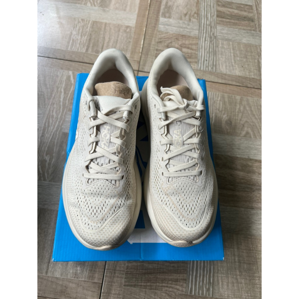 Sepatu Running Hoka Rincon Beige 100% Original