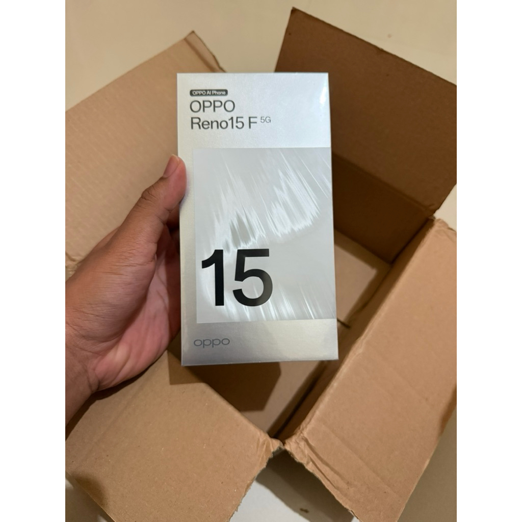 Hp OPPO RENNO 15 f 8/256 gb New belum di buka masih segel