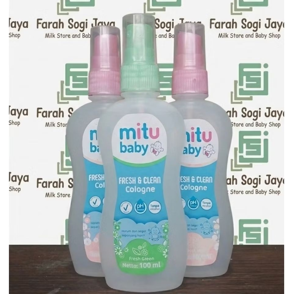 mitu Baby Cologne 100ml | Parfum Bayi mitu 100 ml | Perfume mitu Baby Godrej
