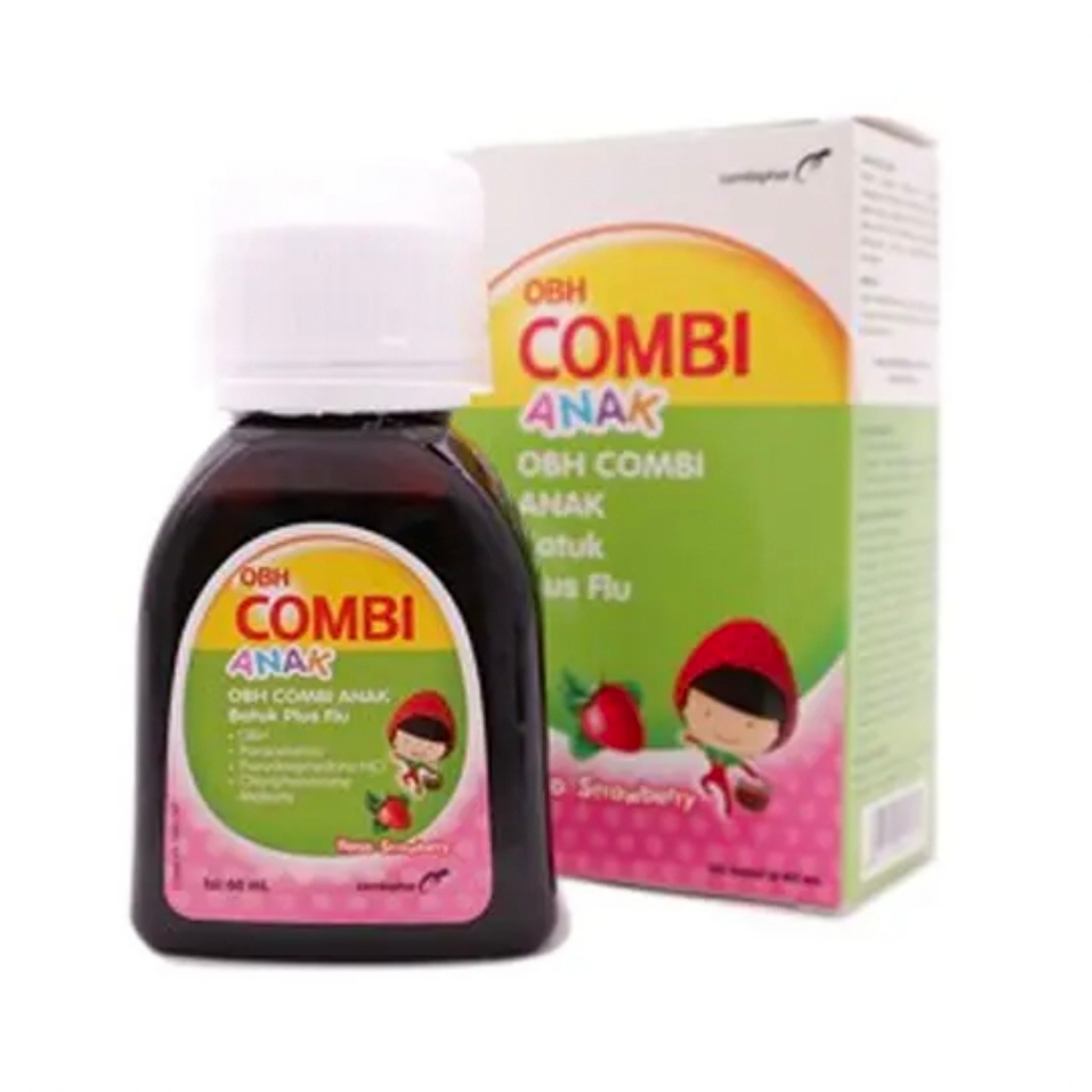 OB Combi Anak Batuk Pilek Strawberry isi 60 ml