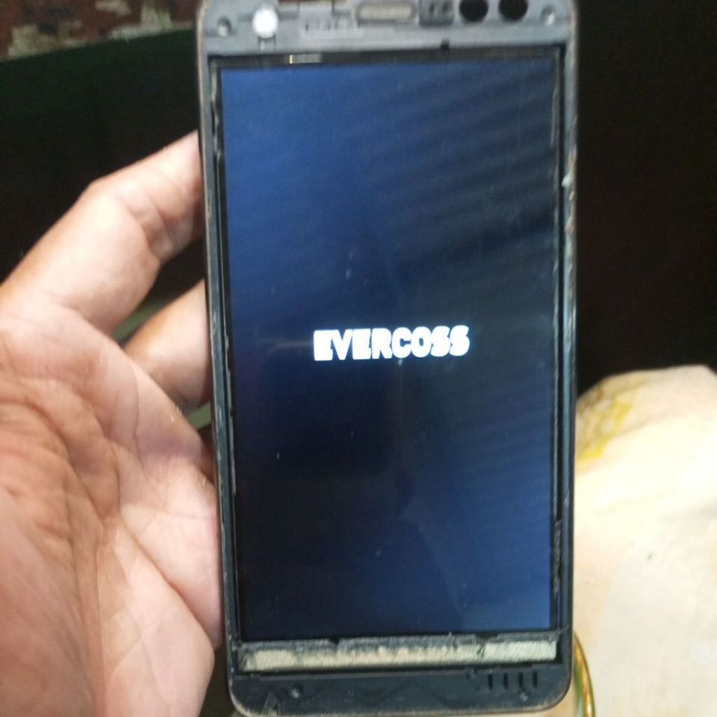 lcd evercoss m50 max ori copotan