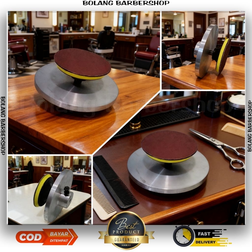 Piringan asahan mata pisau cukur rambut dan gunting Diameter 15 cm || Piringan Asahan Mata Pisau Cuk