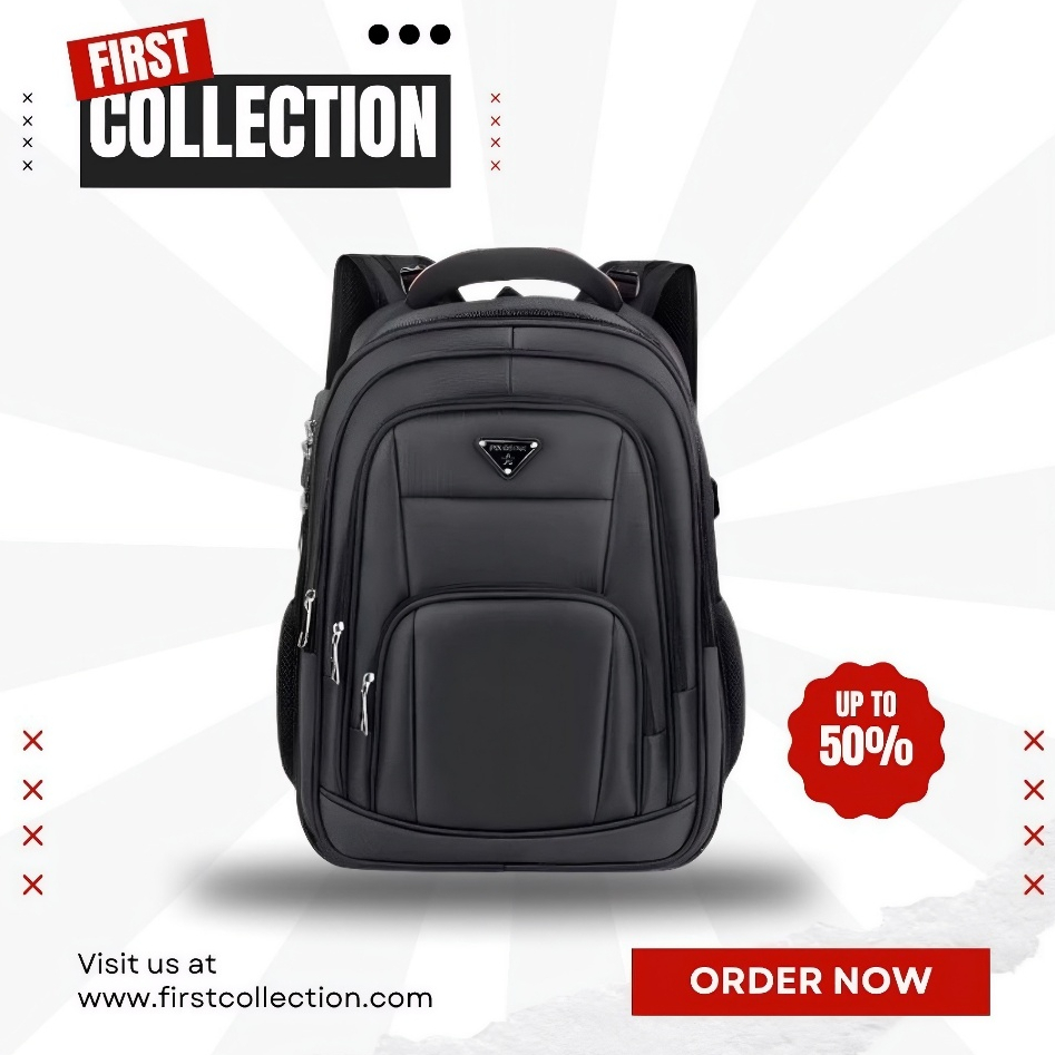 Tas Polo Great 20 In Ransel Terlaris EXPANDABLE Tas Ransel Kerja Tas sekolah Kunci Usb Port POLO Imp