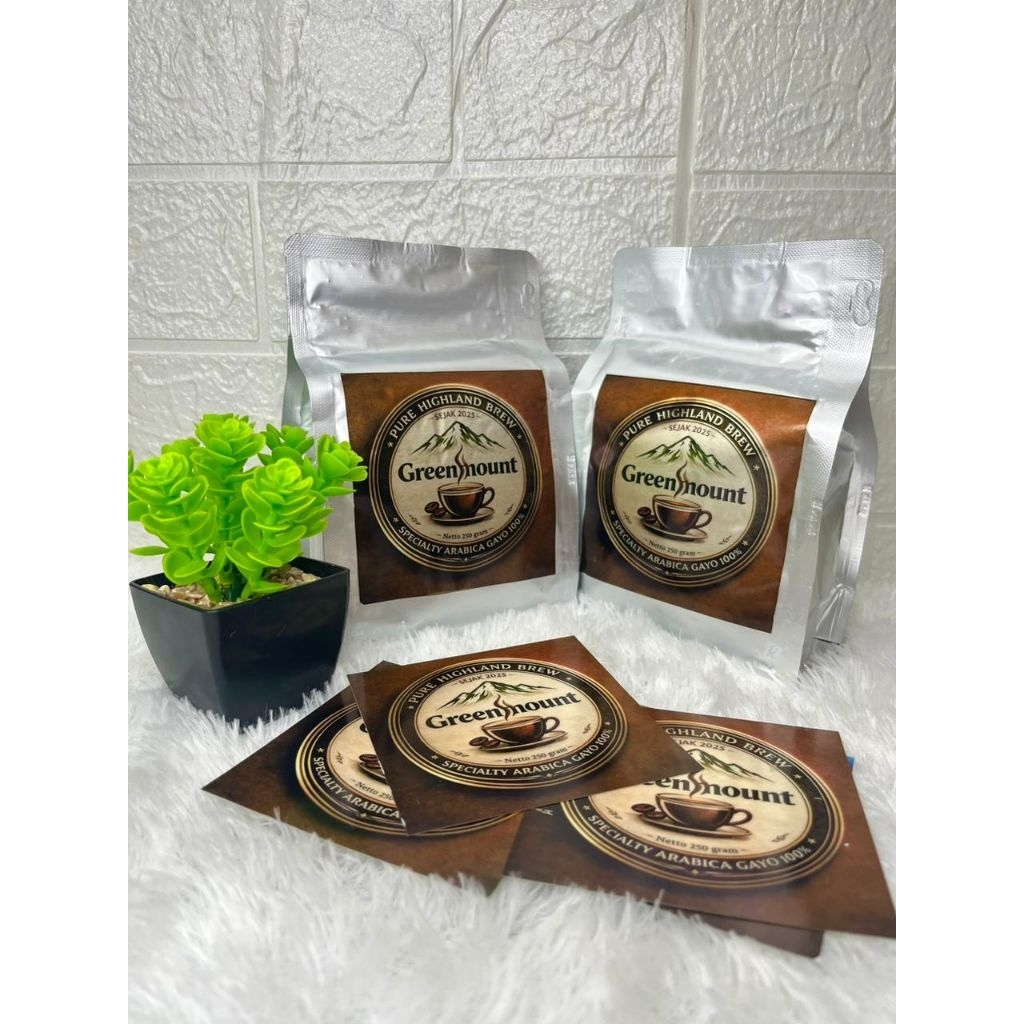 kopi arabica gayo grade super premium kemasan 500gr