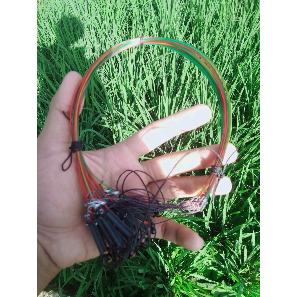 Jerat Burung Ruak Ruak 2 Meter 21 Mata Anti Zonk