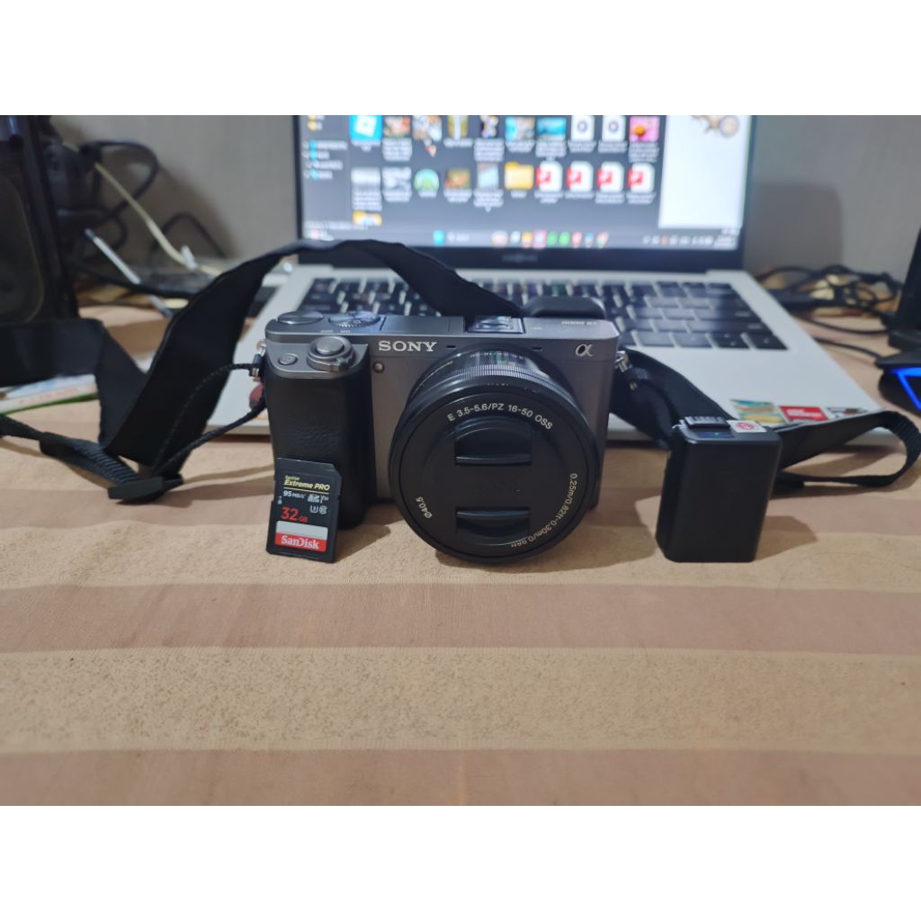 Sony a6000 kit sc rendah
