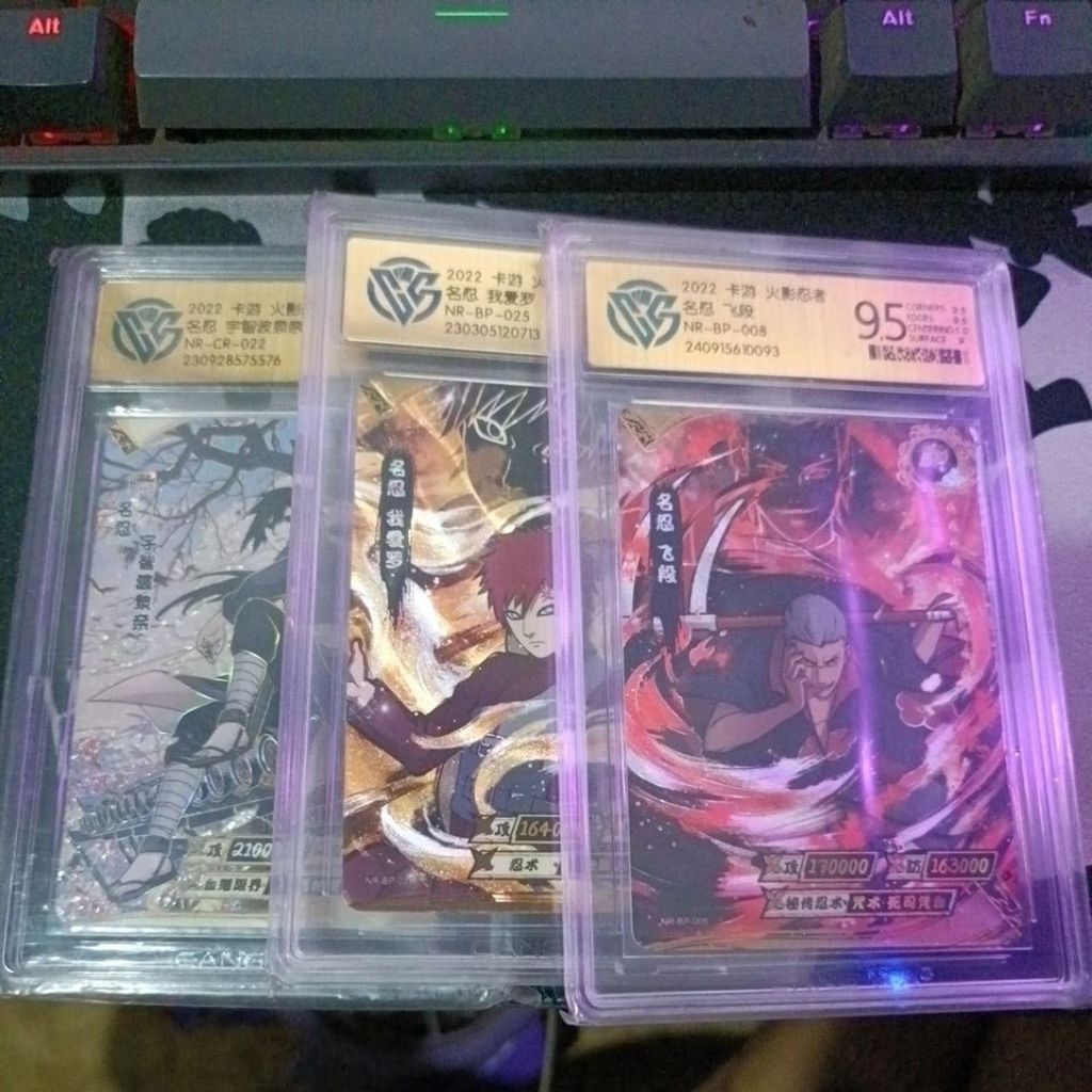 Card CCG Naruto Grading