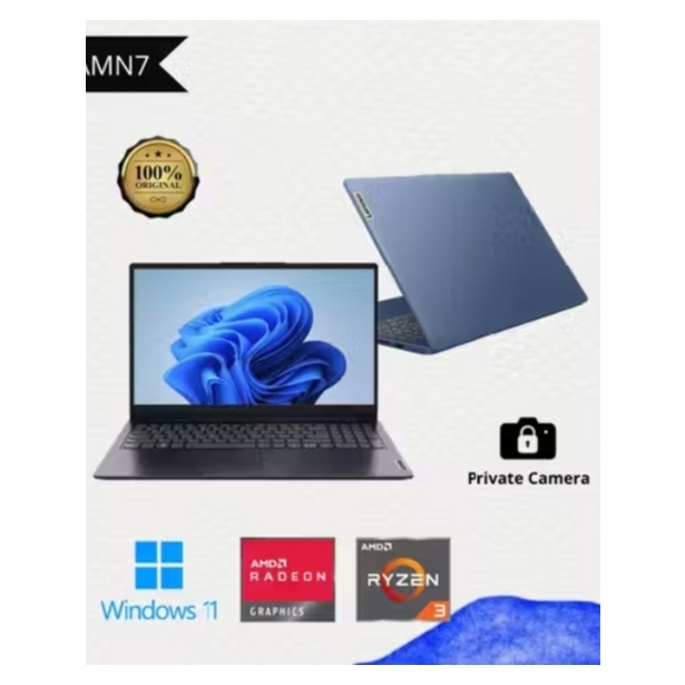 Original Lenovo Amd Ryzen 3 7320 Ram 8 GB / HDD 256 GB & Lenovo Amd Ryzen 3 7320U Ram 8 GB / HDD 256