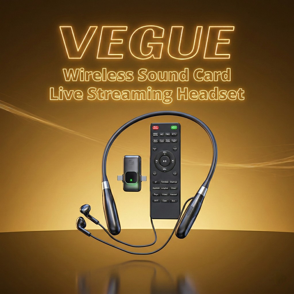 Portable Wireless Sound Card E8 Multi-function Sound Card Live Streaming Earphones Remote Control St