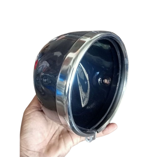 batok lampu cb125 press warna hitam//batok lampu besi press