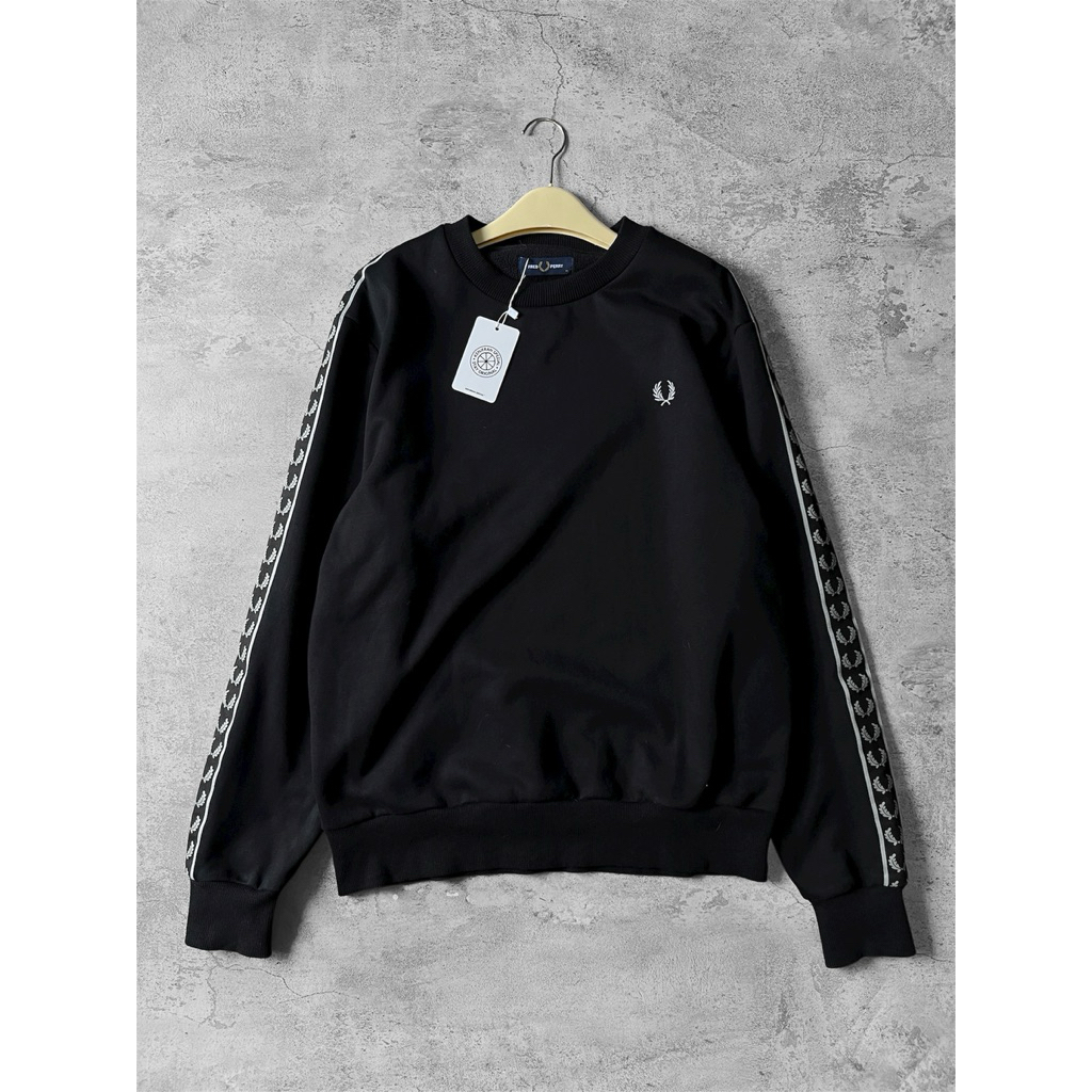 Crewneck Fred Perry Black New Release