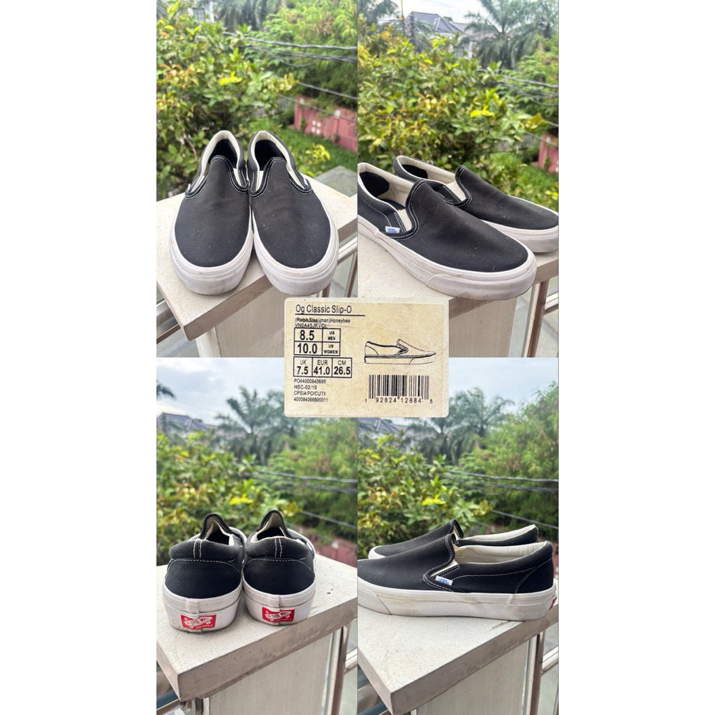 vans classic slip on original