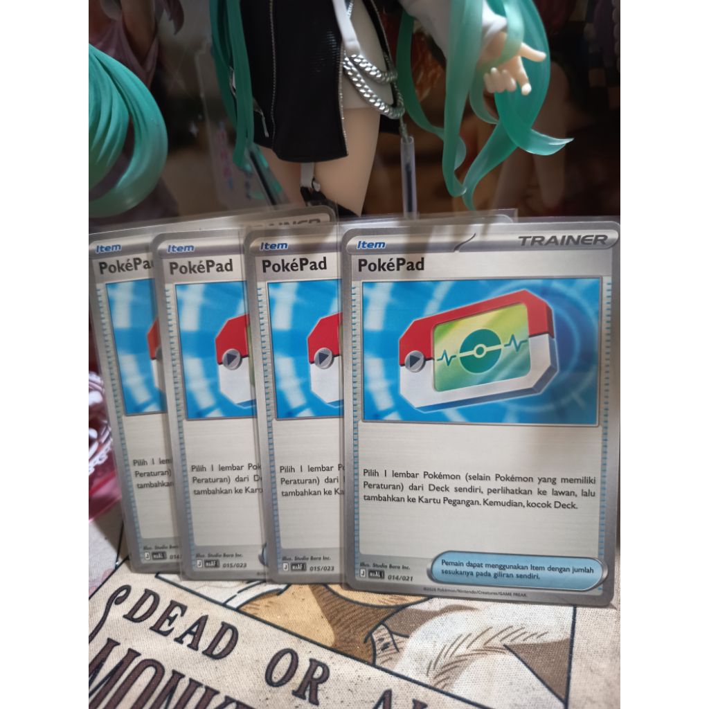 [Playset] PokePad 014/021 - Item - Set Starter Deck Evolusi Mega Lucario ex / Venusaur ex - Pokemon 