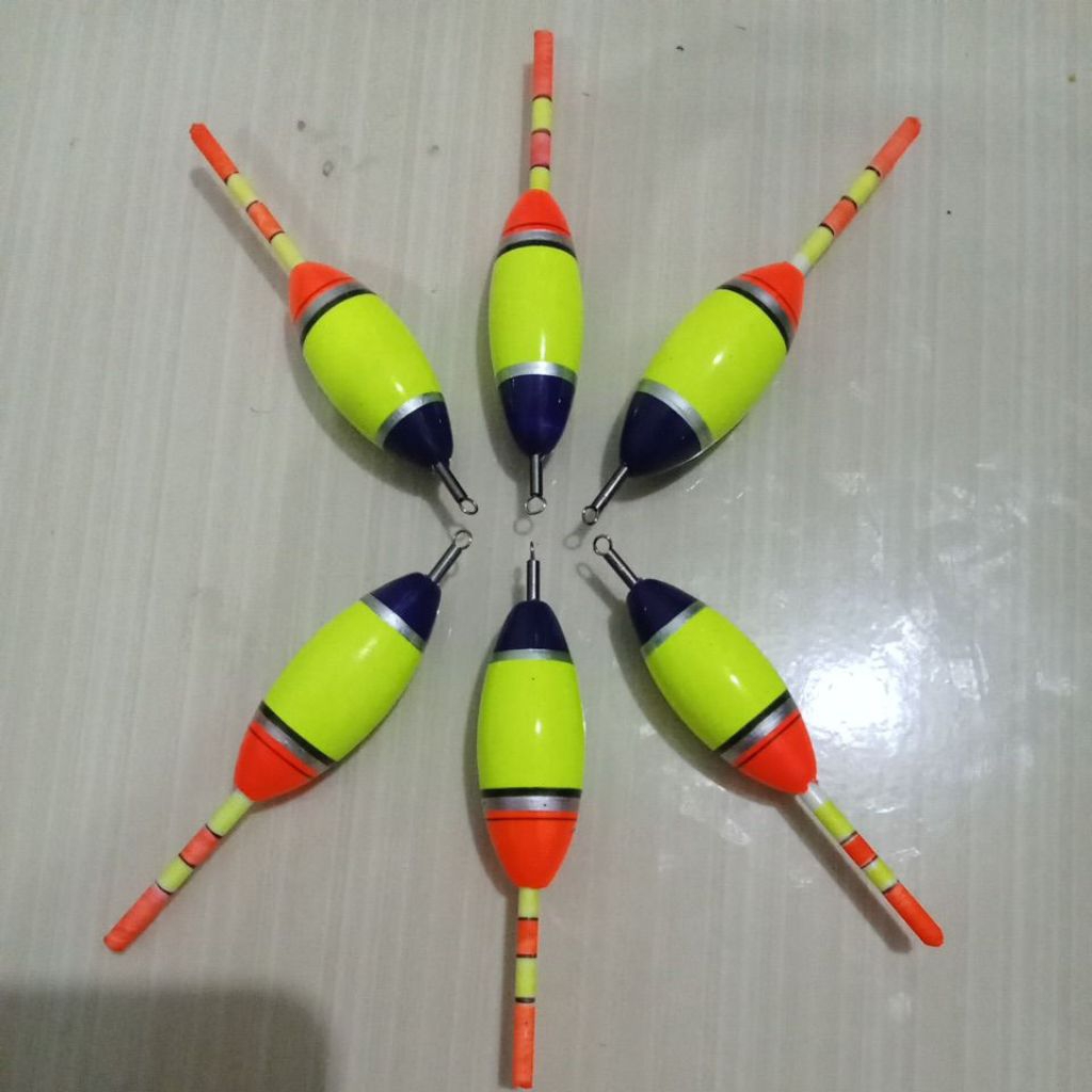 Pelampung pancing Kleman Starlet warna hijau