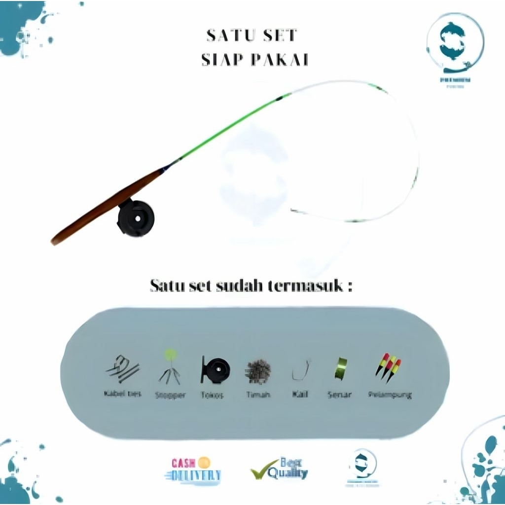 joran lentur coklat uk 120cm