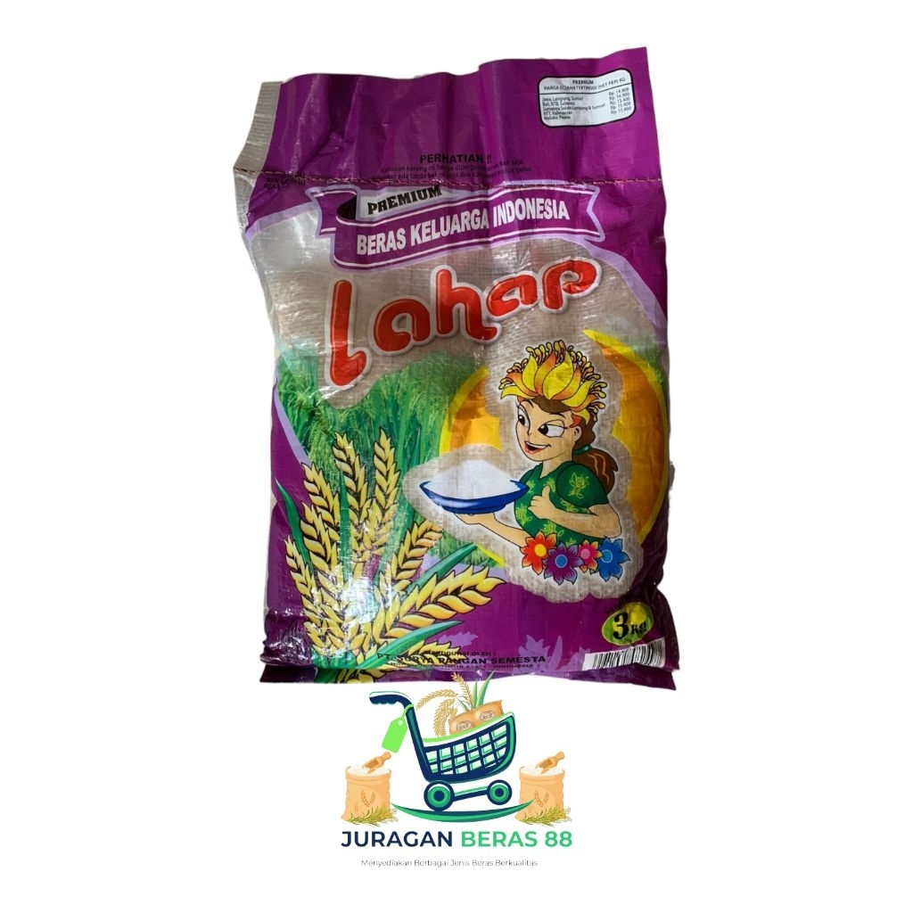 Lahap Beras Premium 3Kg