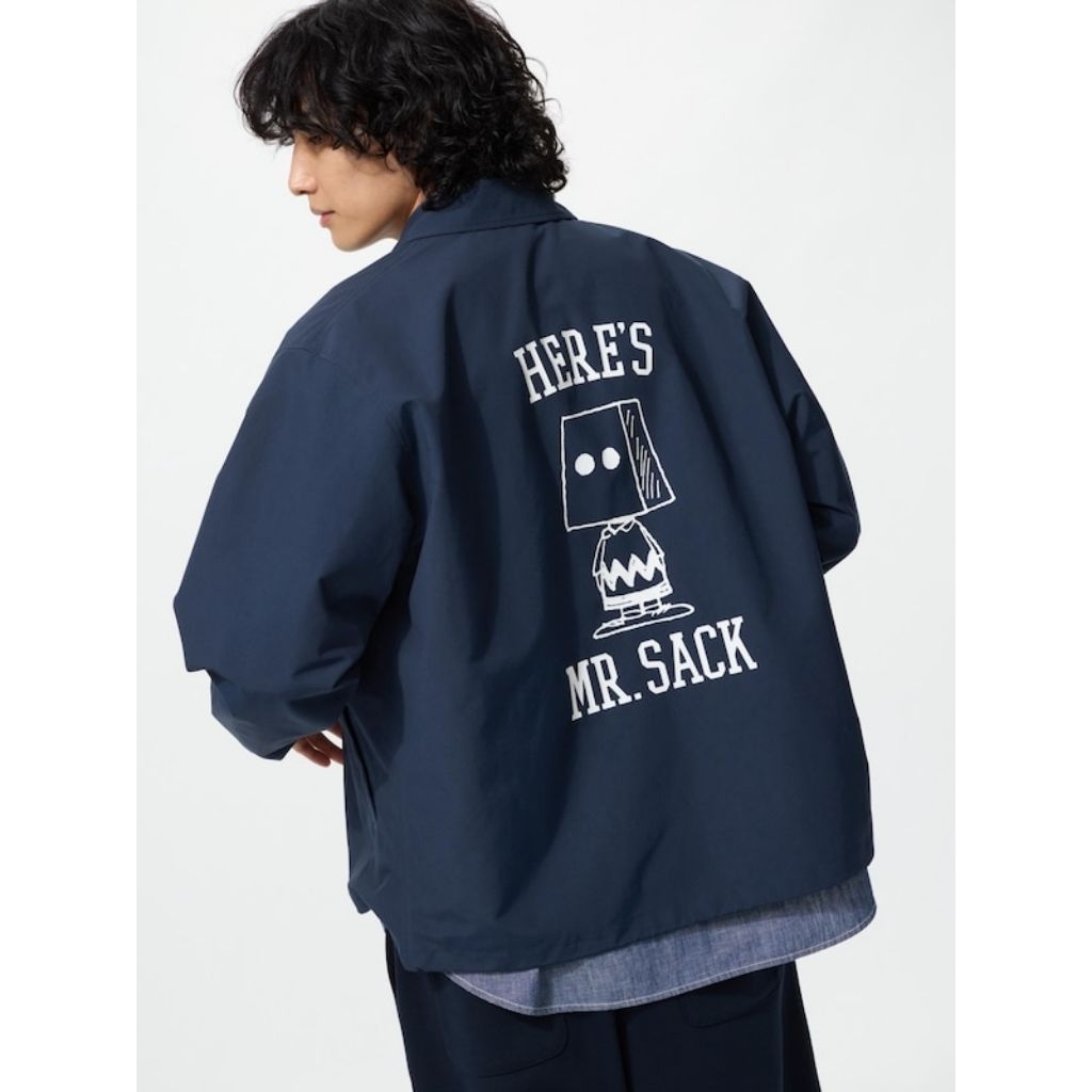 UNIQLO Jaket Coach Peanuts Original Jastip