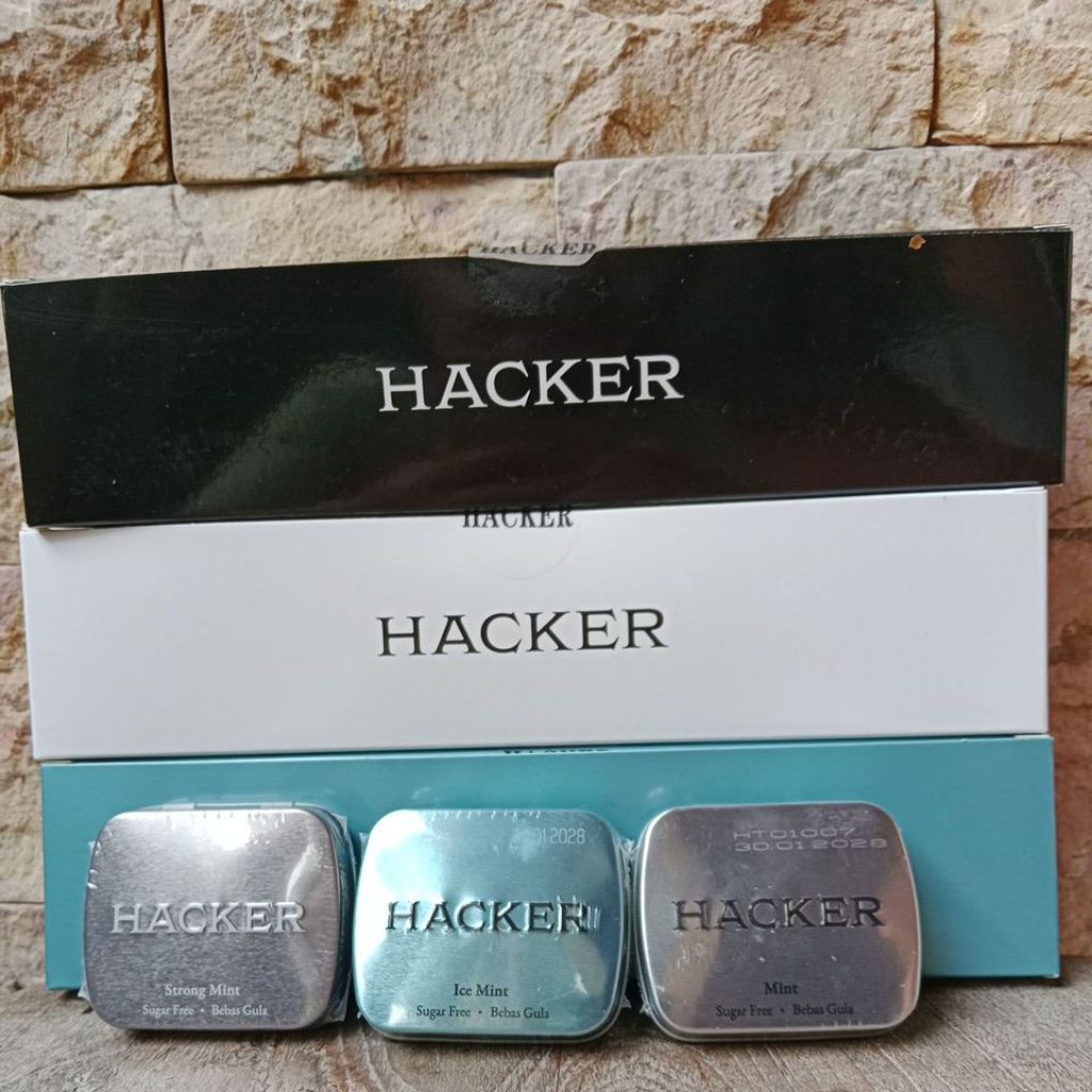HACKER Permen Bebas Gula / SUGAR FREE / HALAL.
